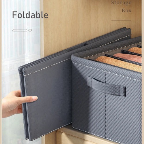 Organizador Plegable para Ropa -6, 7 o 9 compartimentos
