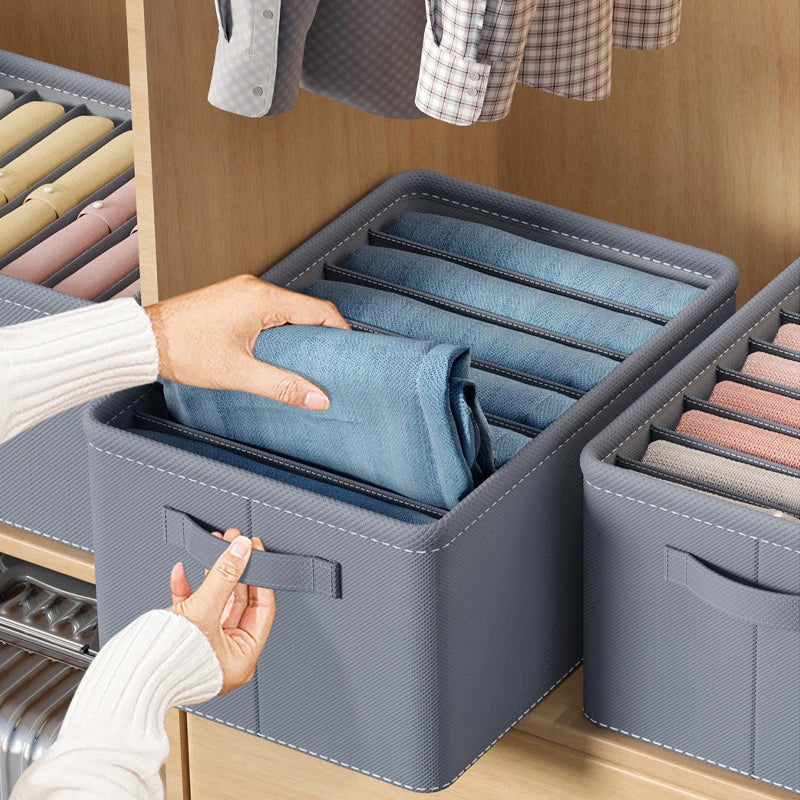 Organizador Plegable para Ropa -6, 7 o 9 compartimentos