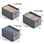 Organizador Plegable para Ropa -6, 7 o 9 compartimentos