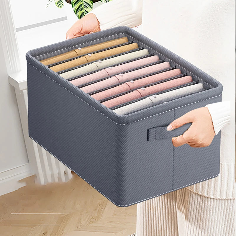 Organizador Plegable para Ropa -6, 7 o 9 compartimentos